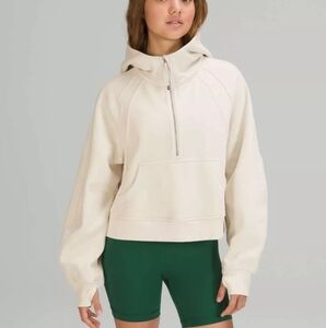Lululemon | Cotton Scuba Oversized Half Zip Hoodie